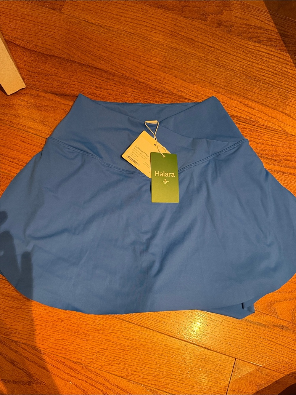 HALARA Blue Circle Skirt with Athletic Waistband
